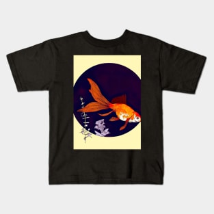 Japanese Goldfish Kids T-Shirt